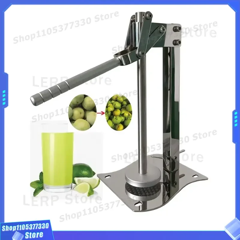 Manual Citrus Juicer Hand Press Lemon Orange Squeezer Fruit Vegetable Juice Extractor Kitchen Tool for Fresh Healthy Drinks