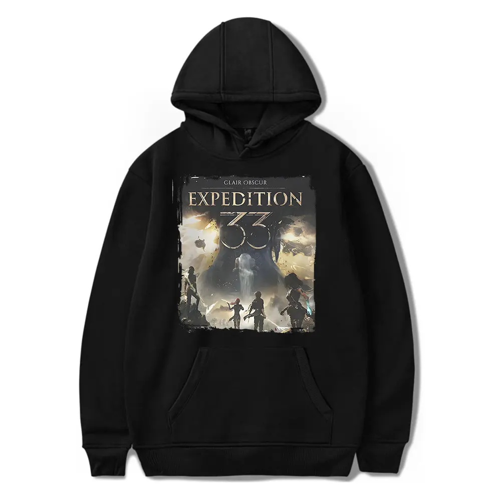 

Hot Game Clair Obscur Expedition 33 Merch Hoodies Man/Woman Sweatshirts Printed Casual Clothes Trendy Daily Wear