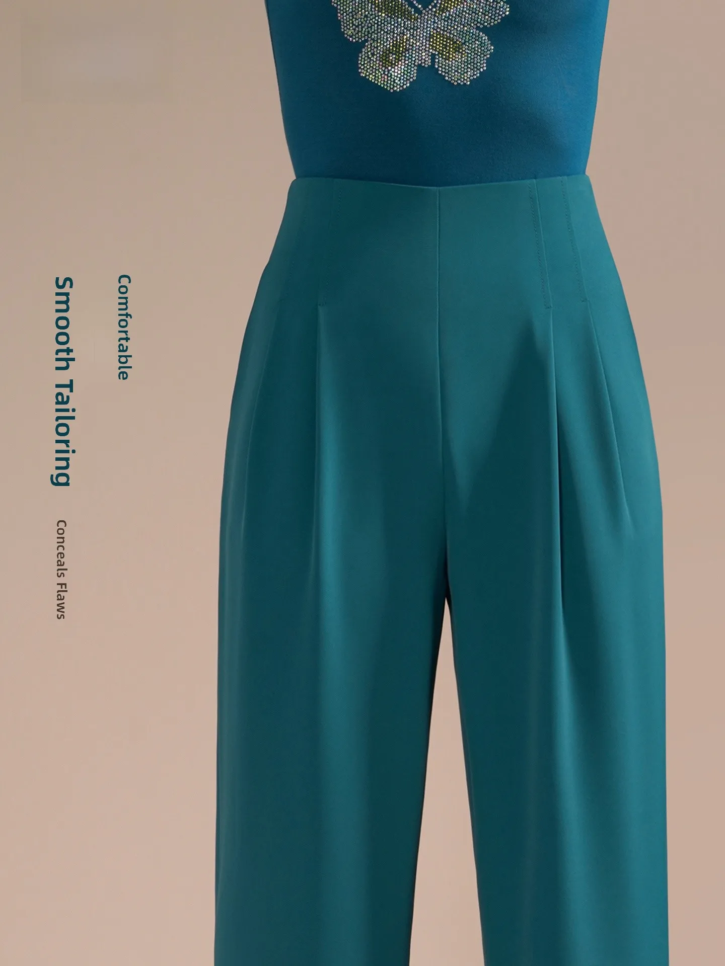 high-waist-wide-leg-pants-for-women's-latin-and-modern-dance-social-dance-standard-dance-fitness-and-yoga-sportswear