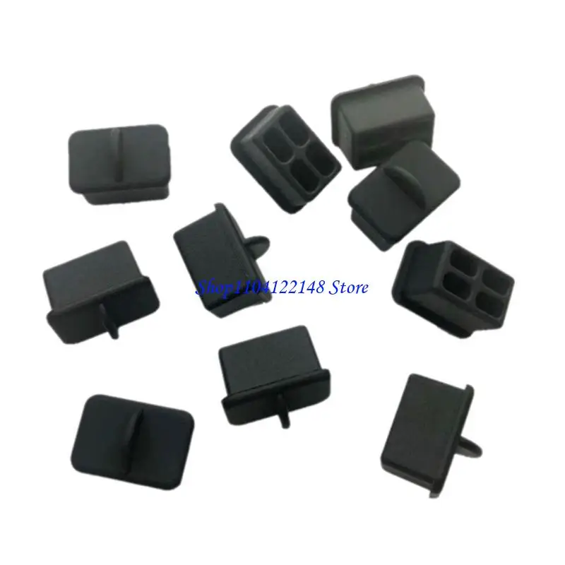 P9FA 10Pcs SFP Protective Cover SFP Fiber Module Covers for SFP Optical Interfaces