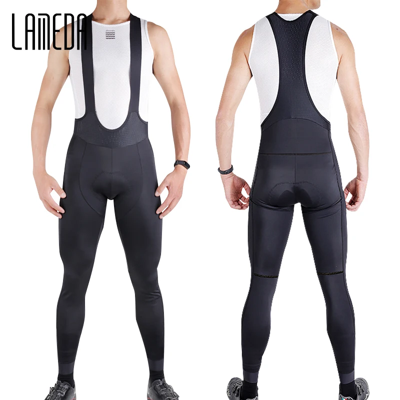 

Lameda Man Bicycle Pants With Shoulder Straps Spring Summer Men's Cycling Bib Breathable Comfortable Bike Mtb Long Pants