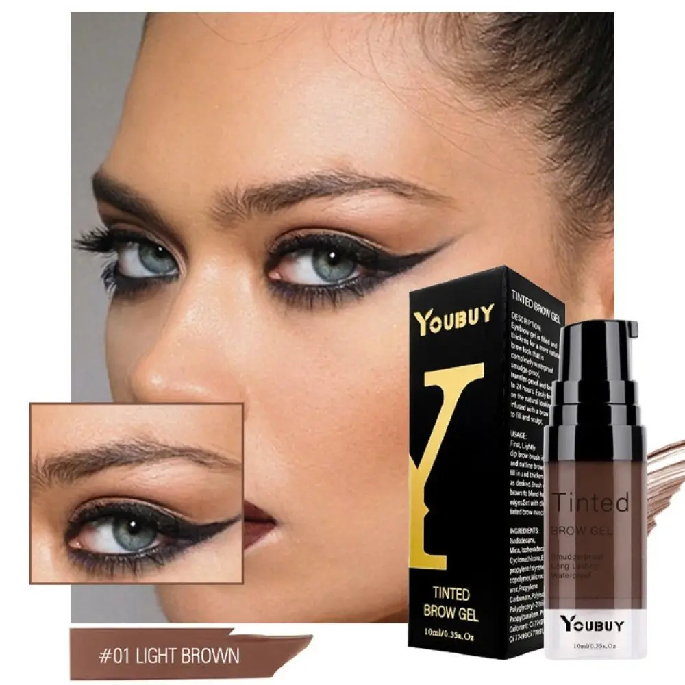 Hot Longwear Tinted Brow Gel Waterproof SmudgeProof Liquid Eyebrow Long Lasting Makeup Highly Tinted Liquid Eye Brow Eye Makeup