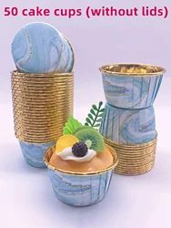 50pcs Baking Cups , disposable cupcake cups, heat-resistant paper cupcake, baking tool, perfect for wedding and Birthday party