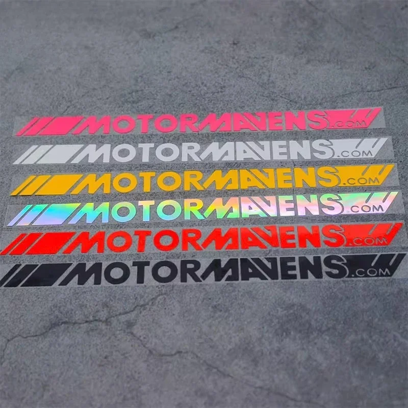 1 Stück „MotorMavens.com“ Witty Autoaufkleber, Designaufkleber in mehreren Farben, unverwechselbare Kfz-Styling-Artikel