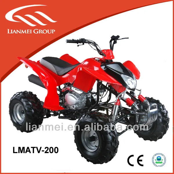 200cc Quad Bike Buggy Kids  Cheap 200cc Four Stroke Atv with EEC