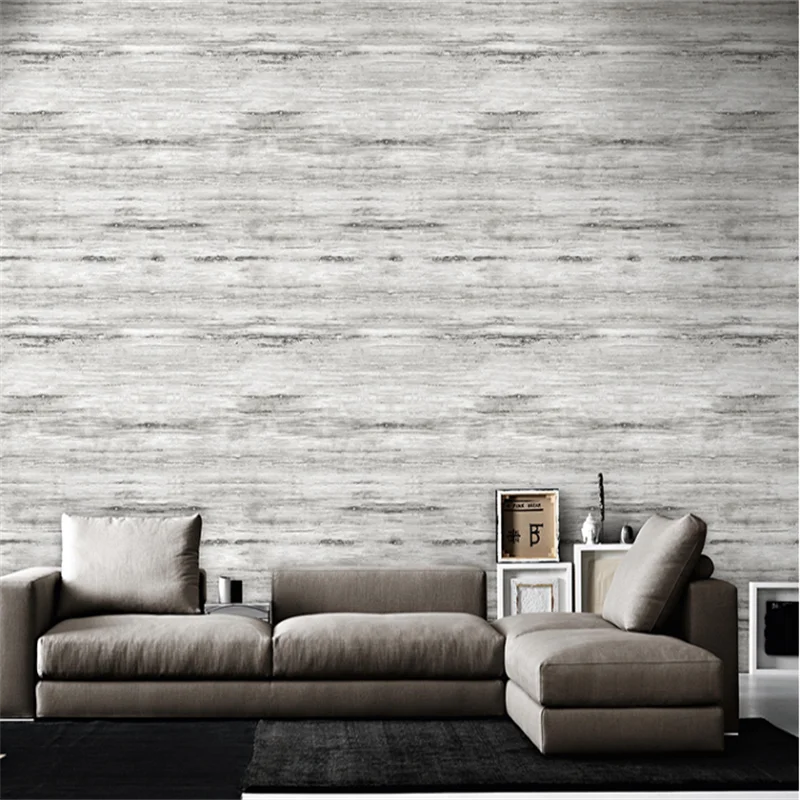 

papel de parede Modern and simple Nordic non-woven fabric light gray stripe wallpaper living room bedroom background wall paper