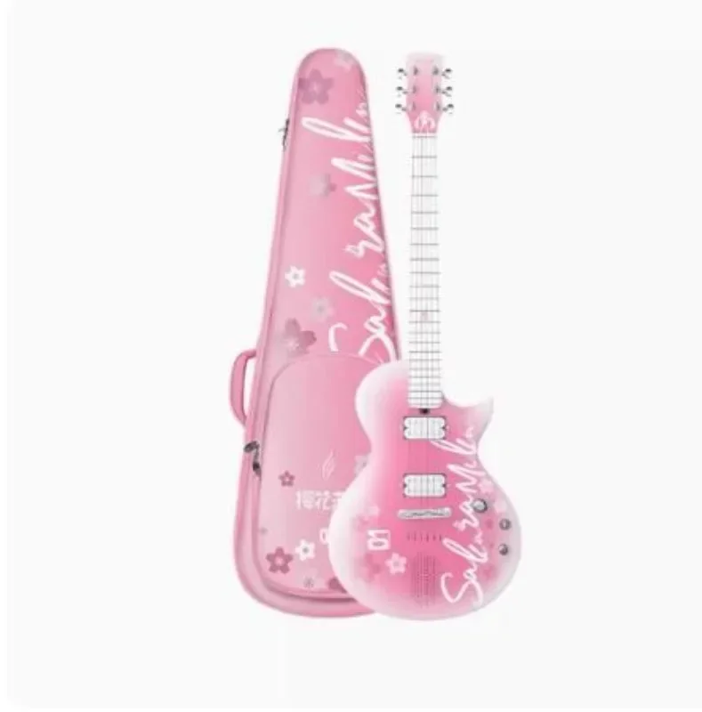 ENYA Nova Go Sonic Carbon Fiber Smart Electric Guitar With Bag Pink/Blue/Black/white