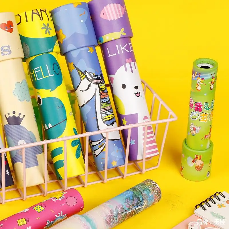 

1PCS randomly rotating kaleidoscope with different patterns magic children's birthday party toys