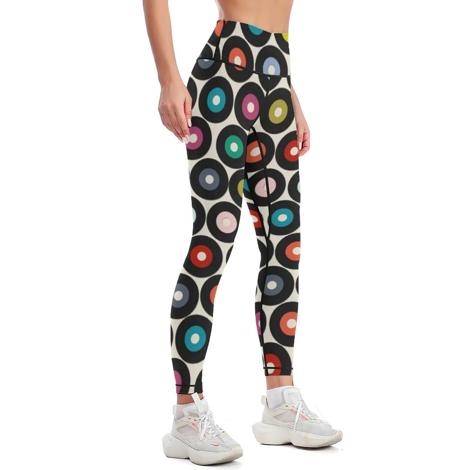 VINYL Leggings Clothing fitness sporty woman gym Women's high waist Womens Leggings