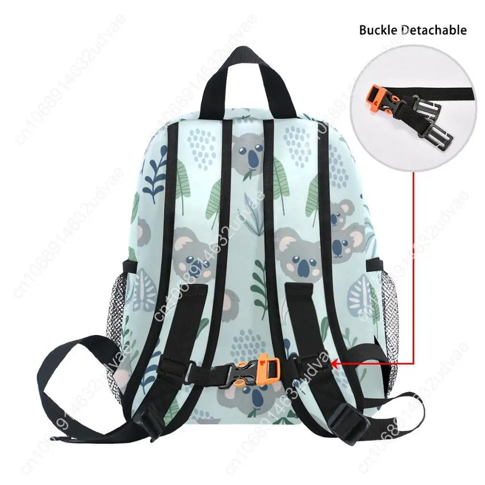 Mochilas escolares impermeables con estampado de oso Koala para niños, mochilas ortopédicas para niños de 1 a 5 grados, moda para niñas