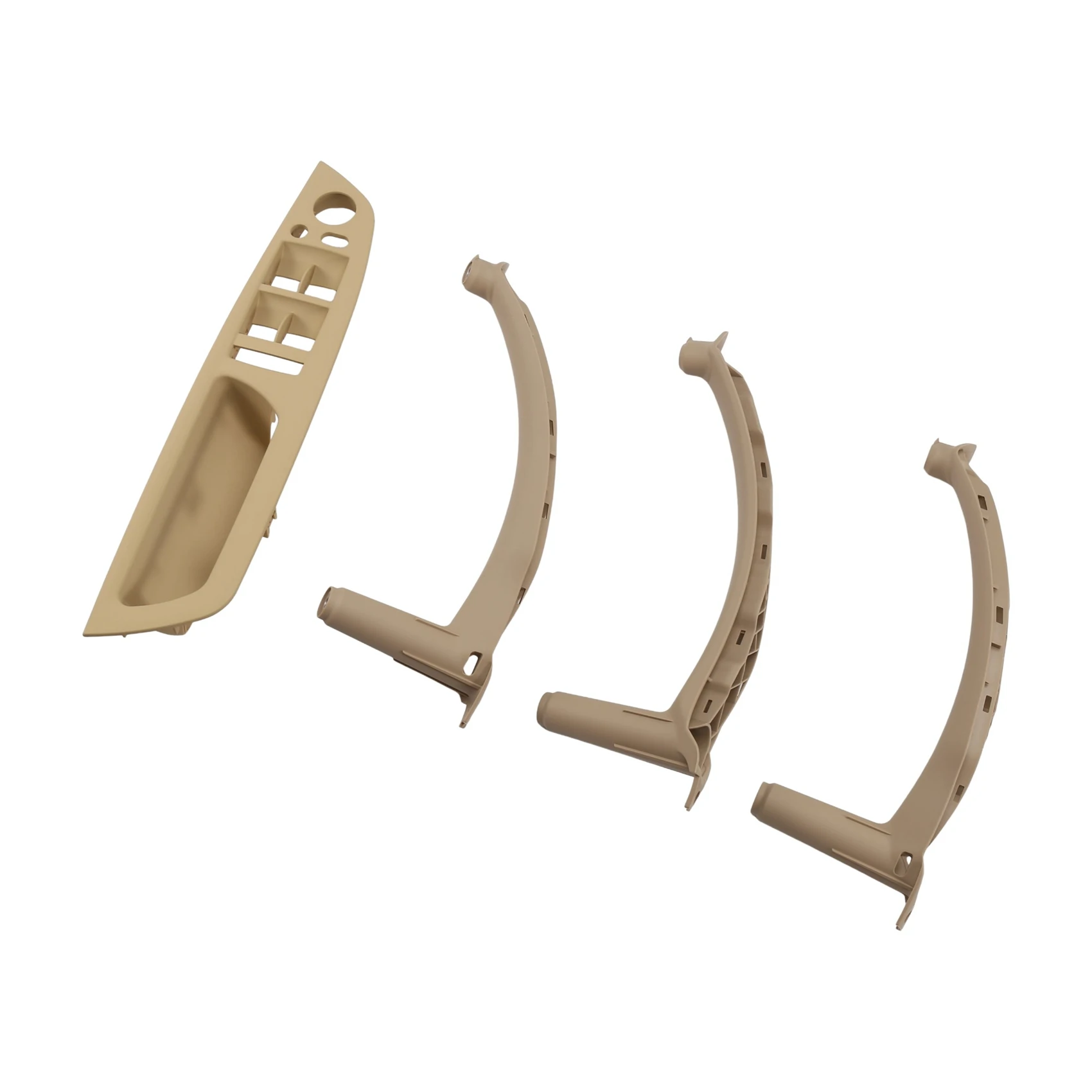Inner Armrest Panel Cover Replacement For BMW X5 X6 E70 E71 E72 LHD Car Interior Door Pull Handle 2007-2013 Beige