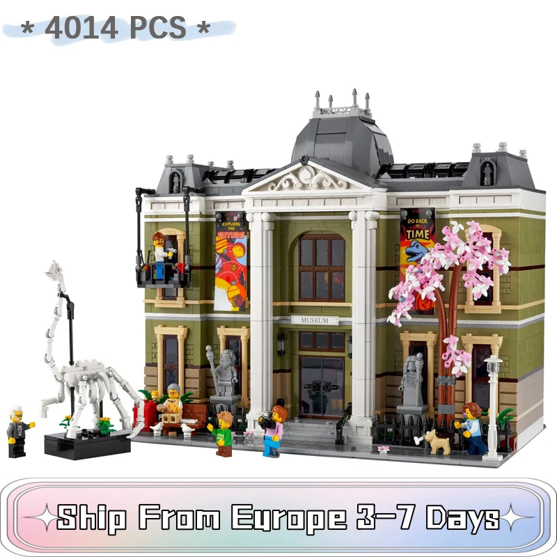 Street View Modular House Architecture Building Blocks Set Constructor Kids Toys For Children Birthday Gift Bricks Kits Models