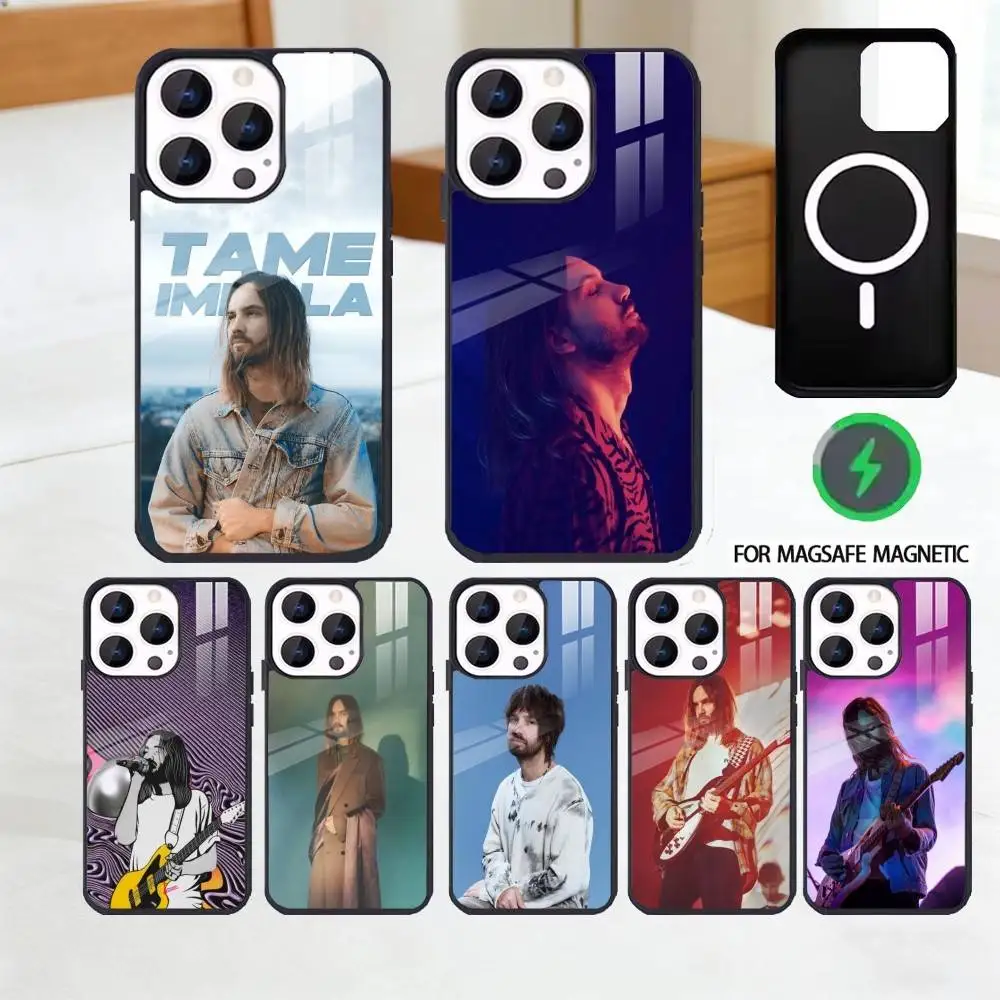 

K-Kevin P-Parker Deadbeat Currents Phone Case For iPhone 17 16 15 14 13 12ProMax Plus for Magsafe Mirror Wireless Magnetic Cover