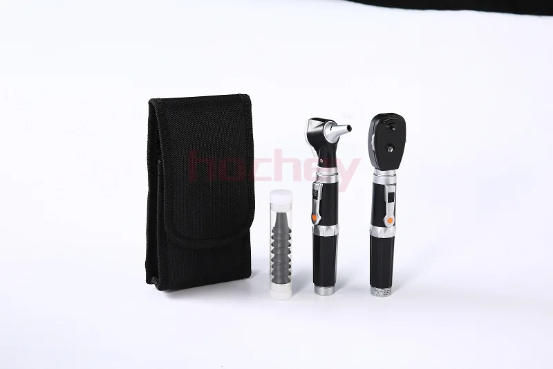 MT MEDICAL Veterinary Otoscope Ophthalmoscope Set Rechargeable Veterinary Endoscope Machine