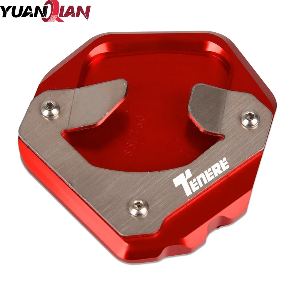 オートバイアクセサリー 2024 2023 テネレ700/ラリー/ワールドレイド サイドスタンド拡張プレート ヤマハ テネレ700用