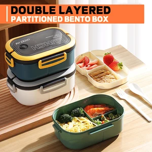 Japanische Mikrowelle Lunchbox Benedict's Box, Essensfach, um Büroangestellte, Lunchbox, Lebensmittelbehälter zu reduzieren 8 Hauptverpackung Japanisches Essen - №5