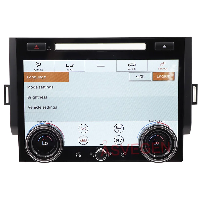 Android Phát Thanh Xe Hơi AC Với Bảng Điều Khiển Land Rover Range Rover Sport 2013-2017 Điều Hòa Không Khí Ban Màn Hình LCD Đa Phương Tiện