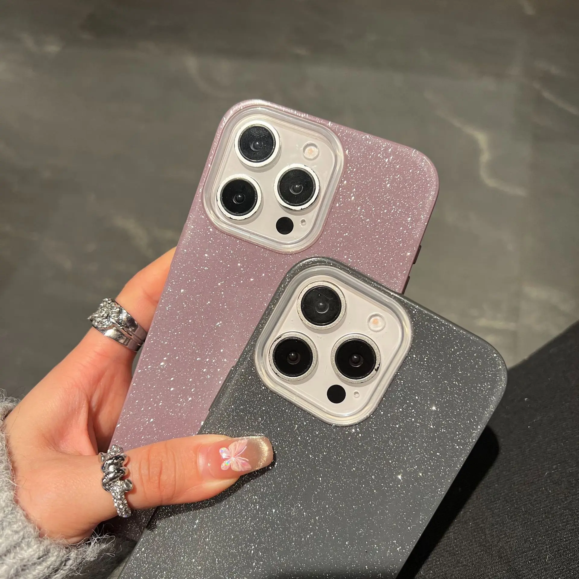Für Xiaomi 17promax Glitzer-Handyhülle TPU Für Redmi 15c Handy-Schutzhülle – Detail 12