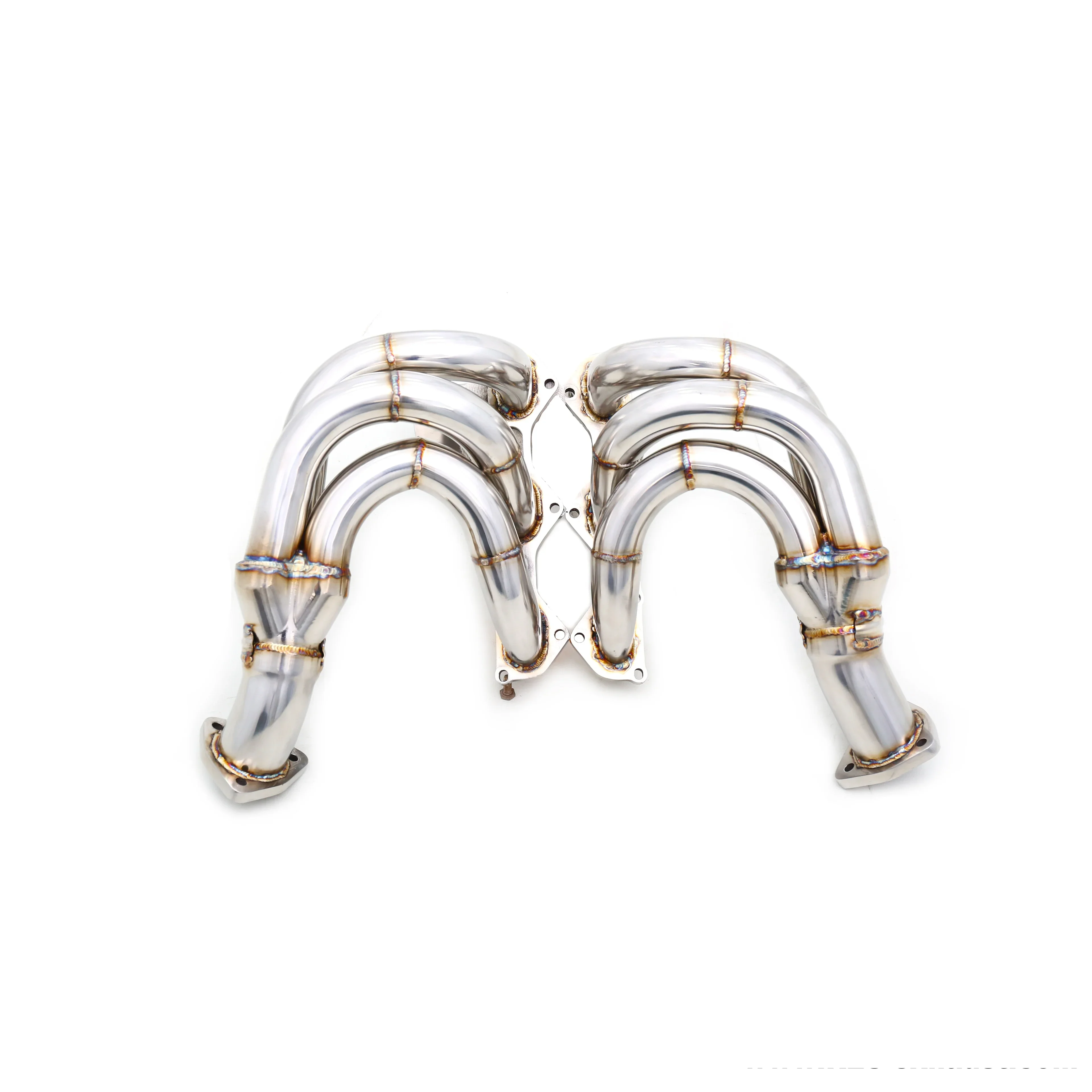 OEM Custom 304 Stainless Steel Catless Decat Manifold Headers Designed for 718 GT4 RS 4.0 718 Cayman 718 Exhaust Pipes