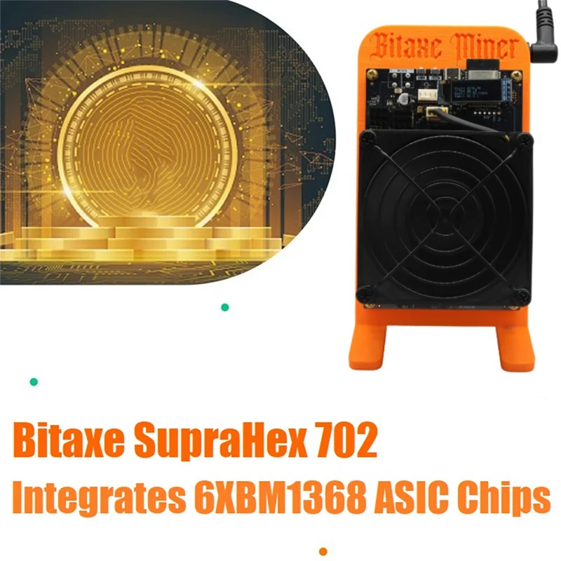 

Well Made-Bitaxe Suprahex 702 Solo Miner 60W-110W 3.5T-4.2TH/S 6XBM1368 ASIC Chip Bitcoin BTC Miner Open Source ASIC Miner EU PL