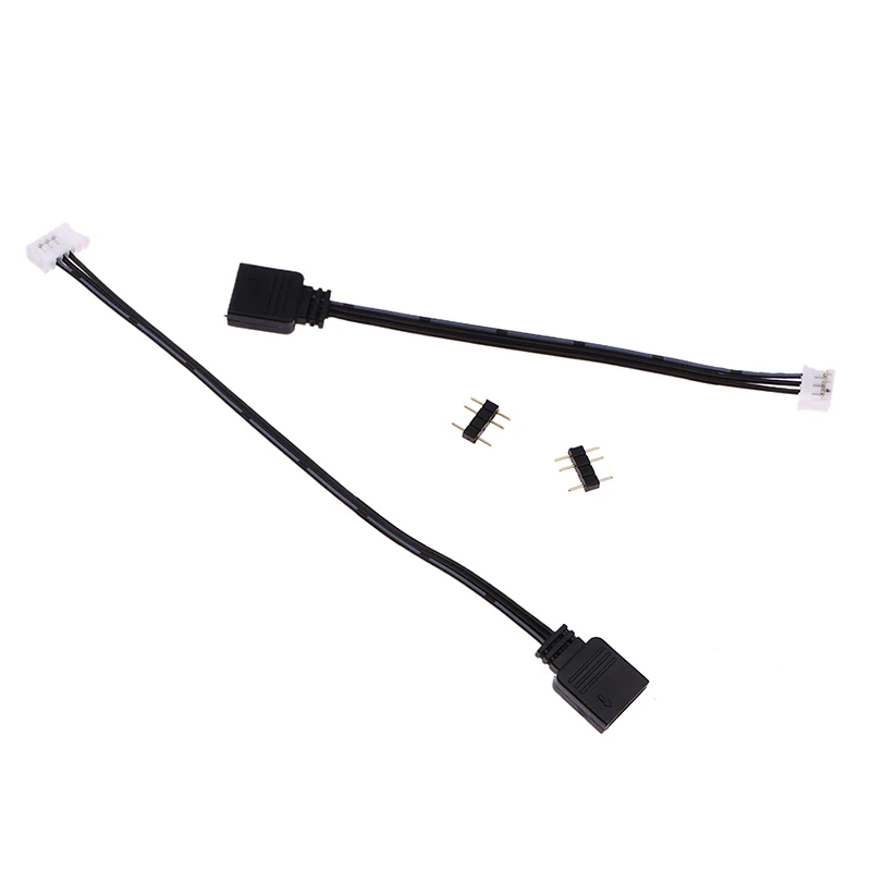 1 buah pengendali kipas baru, kabel adaptor Transfer 5V 3 Pin ke 6Pin 4Pin 5V ARGB 3 P ke 4P 6P