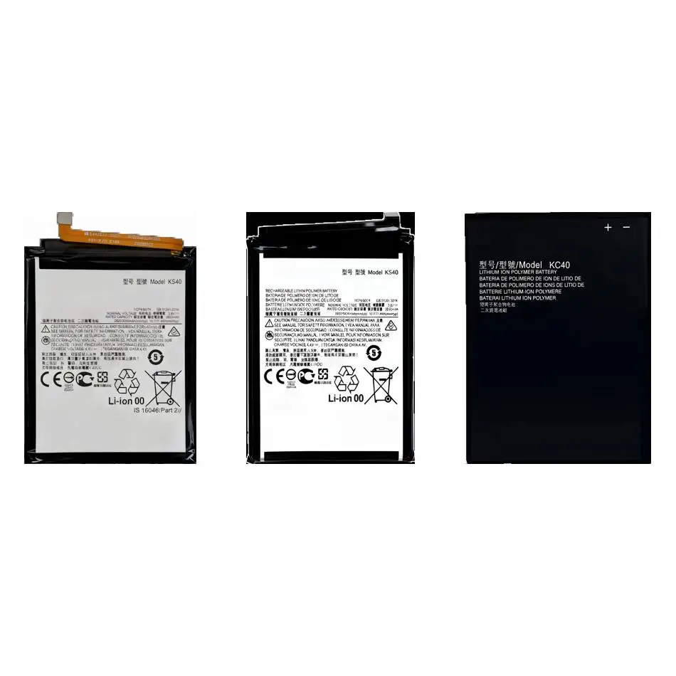

Mobile Phone Battery Fast Charging KS40 KC40 3000Mah For Motorola Moto E6 Play Plus