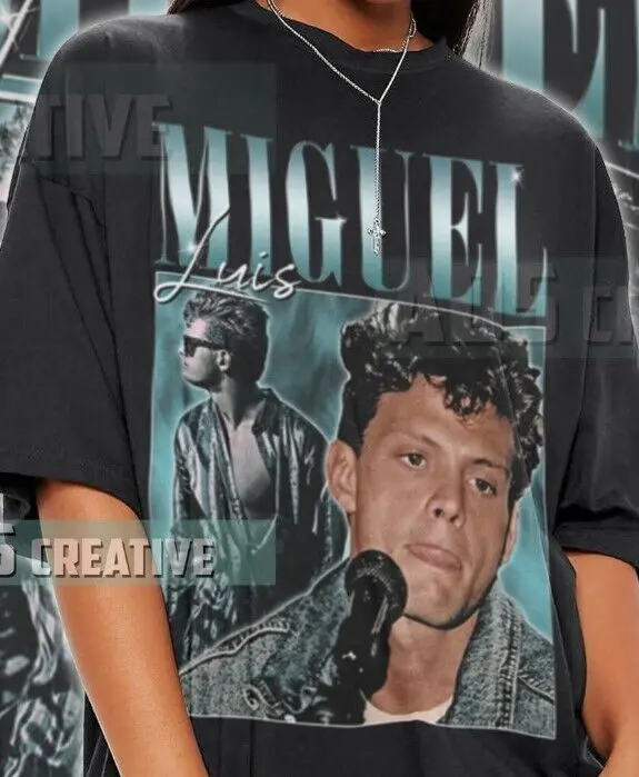 Luis miguel T-Shirt Grapic luis miguel Tee Sport Unisex Tshirt TE7235