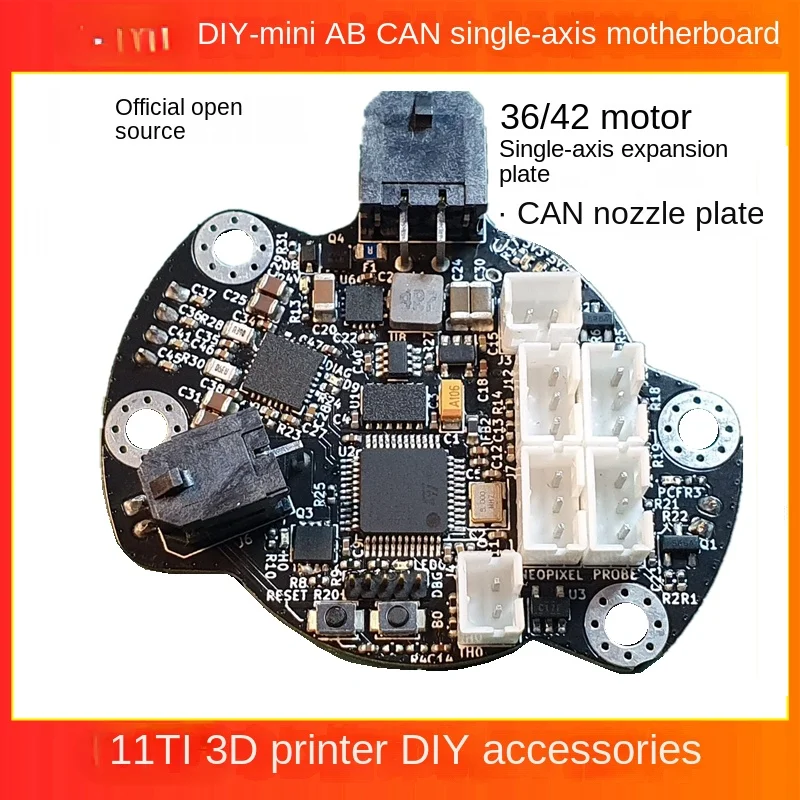 Miniab Can/Usb Nozzle Motherboard Can Be Used as Acceleration Board AB/Sb Extruder 3d Printer Accessories Diy