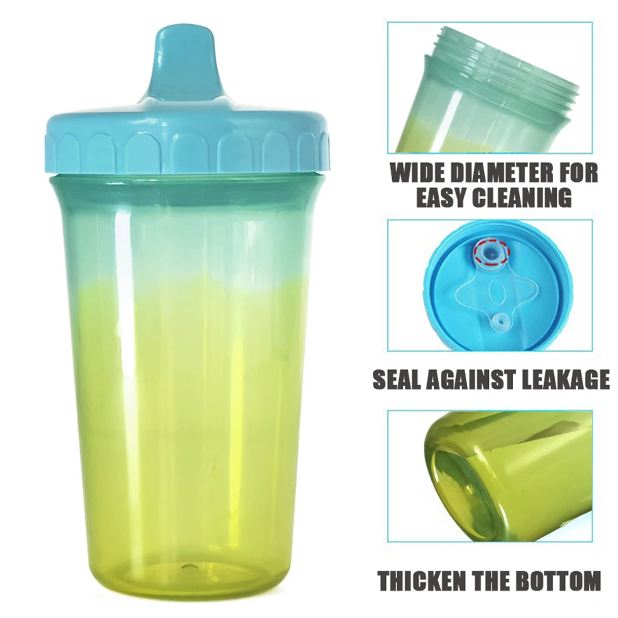 300 ml Cartoon Kinder Entenschnabel Tasse mit Deckel Lerntrinkbecher PP Kunststoff Wasserbecher