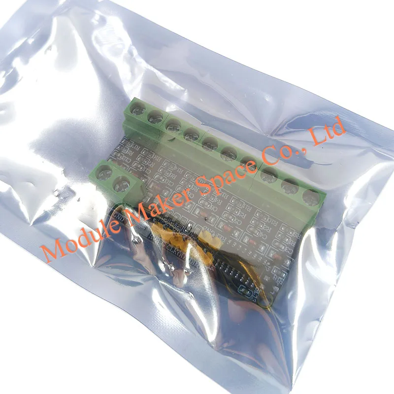 Moduł ADC MCP3208, 8-kanałowy, 12-bitowy, wejście prądowe 4-20mA, interfejs SPI do Arduino PLC — zdjęcie produktu 6