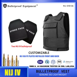 Customizable Nij Iv Level Ultra-Comfortable Iso Thin Invisible Inner Wear Soft Bulletproof Vest