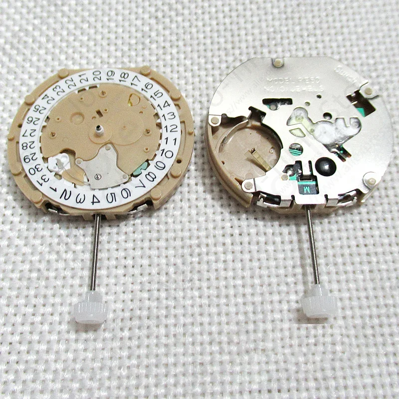 Sunon PE604 Quartz Watch Movement - China Made Sweep Second Chronograph with Center Second Chrono Min Day Date And 24 Hour
