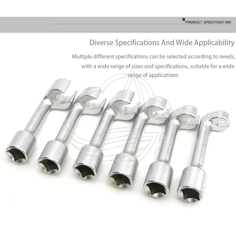 6Pcs L-shaped Socket Wrench Fuel Line Remover Hexagonal Fuel Pipe Repair Tool