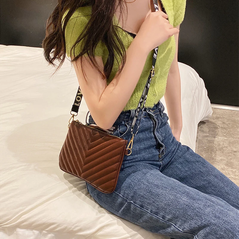 Fashion Small Handbag Women Shoulder Bags 2022 New Luxury Brand Hobos Clutch Bag Small PU Crossbody Bag For Women Messenger Bag