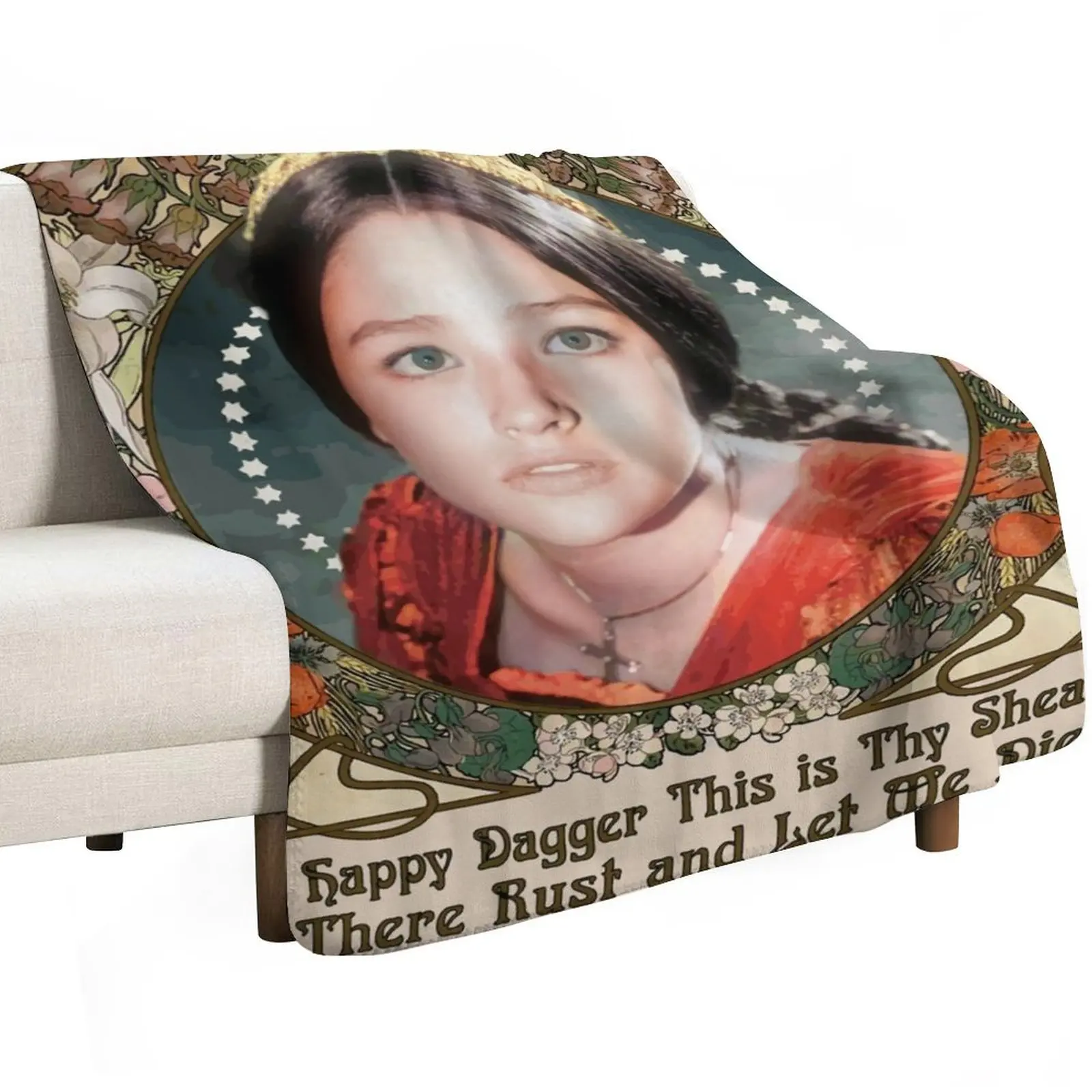 Juliet Throw Blanket Elegant Warm Throw Blanket for Hotel Home