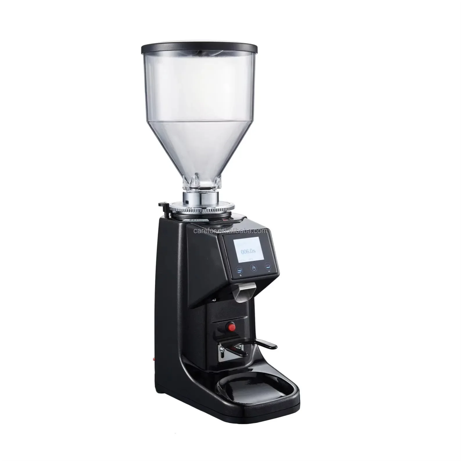 Professional Ceramic Blade Coffee Grinder Small Electric Stainless Steel Easy Operation for Outdoor Car Use