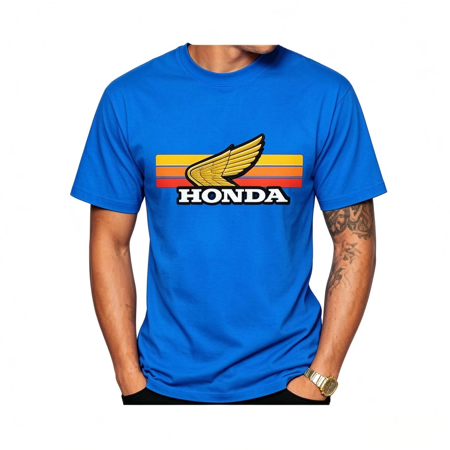 2026 Vintage Familien-Matching Neues Motorradfahrer-T-Shirt im Vintage-Stil mit Muster für Herren und Damen, Lässiges Komfort-Motorrad-Oberteil – Detail 7