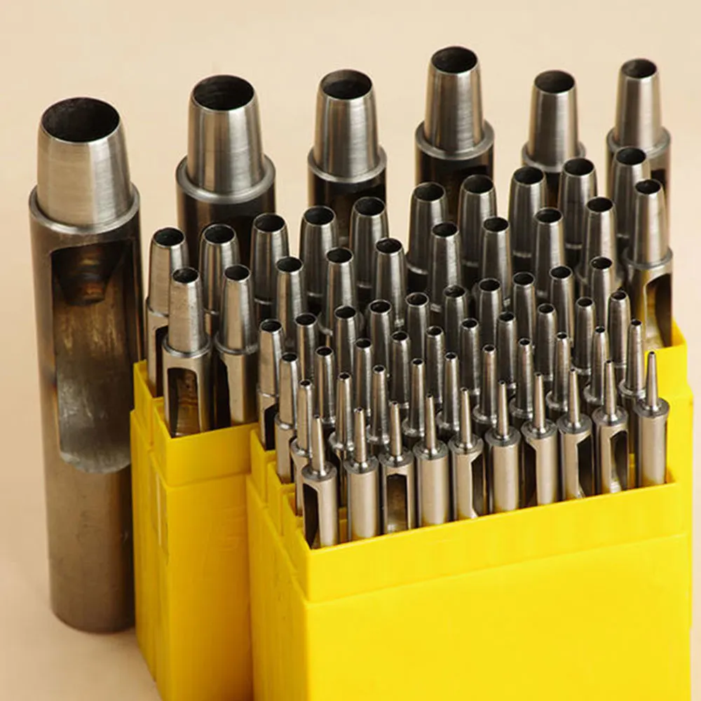 SPC 1mm-20mm Hohe Qualität Stahl Runde Locher Werkzeug Hohl Cutter Puncher Für Leder Handwerk Gürtel tasche Kleidung Leathercraft DIY