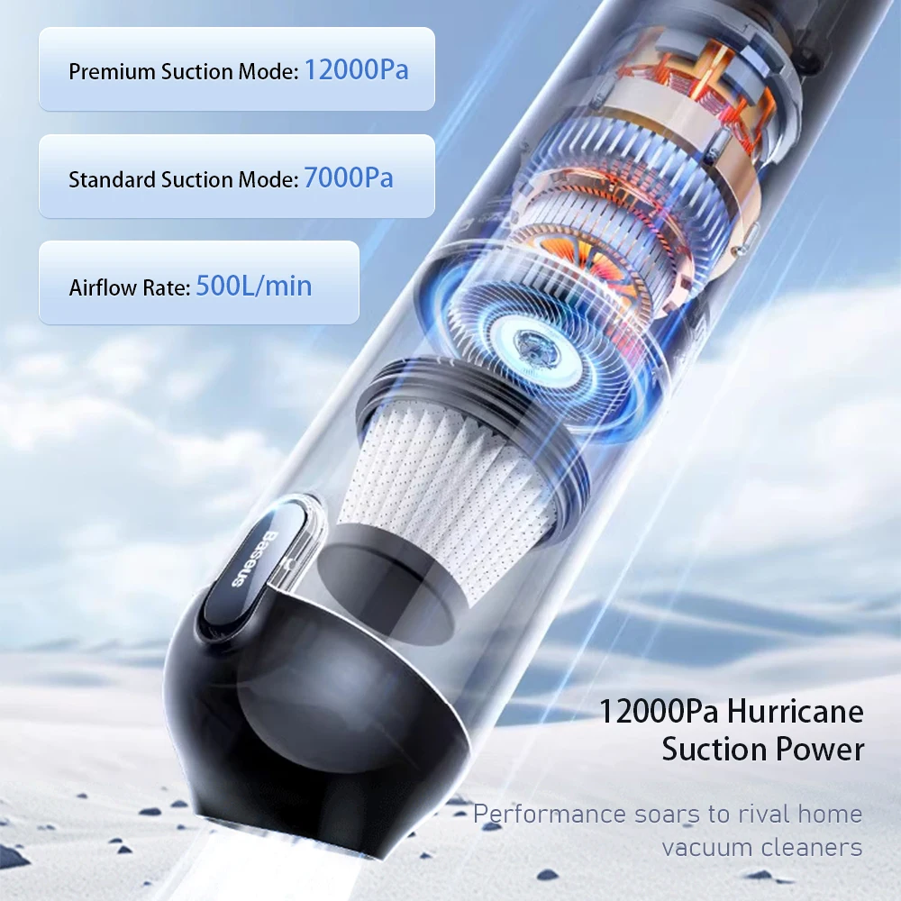 Aspirapolvere per auto senza fili 4 in 1 Mini aspirapolvere portatile portatile ad aspirazione ultra forte Tipo ricaricabile Design compatto