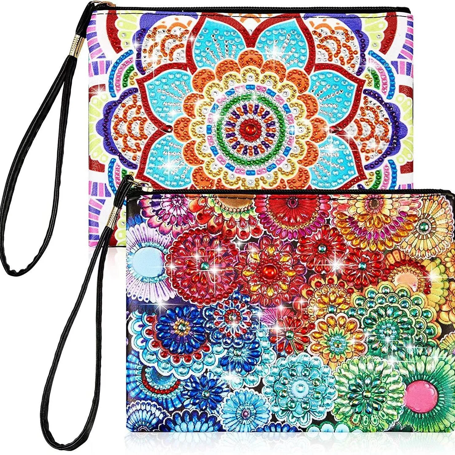 

Butterfly 2Pcs Hot Selling DIY Rhinestone StuddedHandbag Makeup Bag Souvenirs Creative Cartoon New Arrival