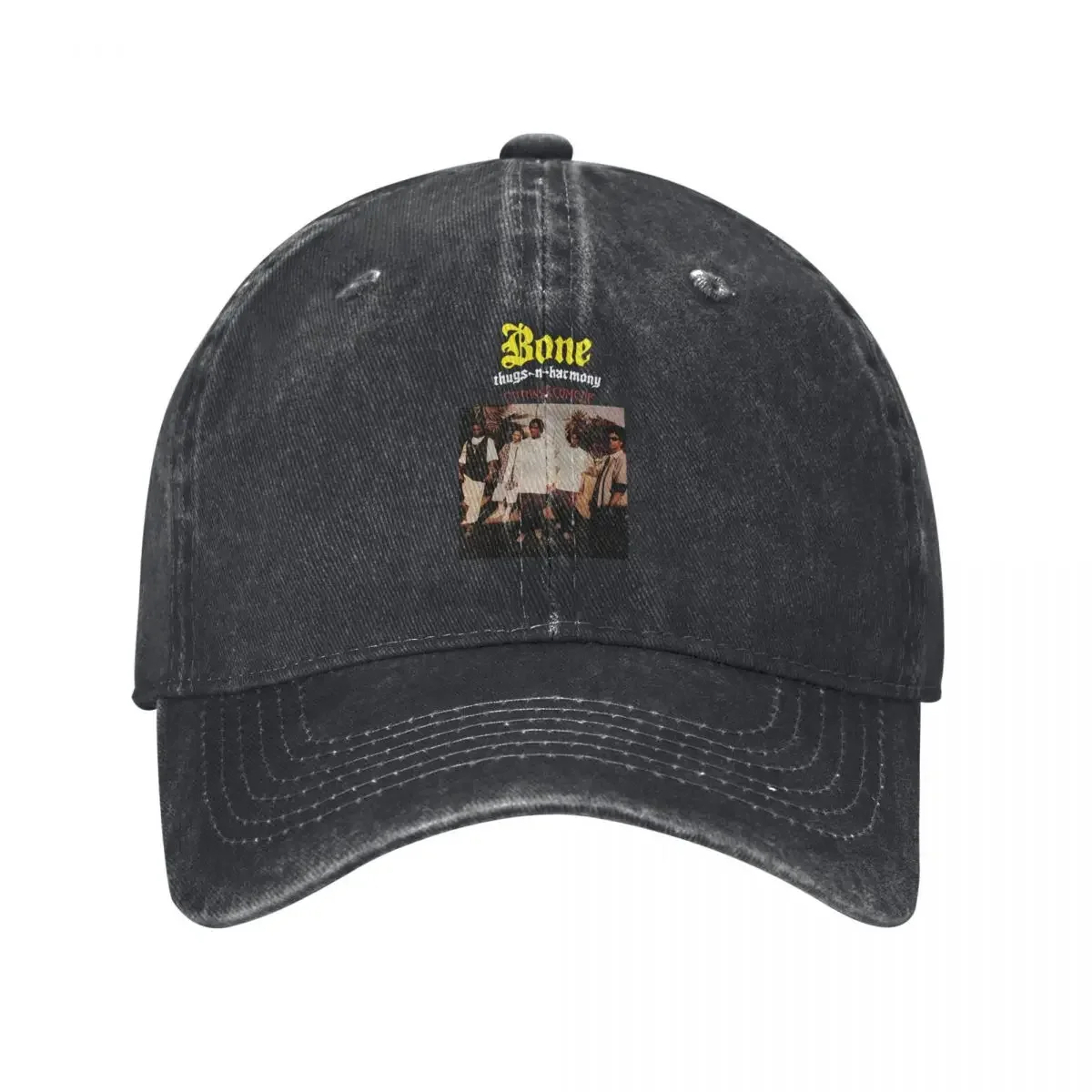 

Bone Thugs N Harmony, хип-хоп 90-х годов, джинсовая шляпа Merch, прочная для всех сезонов, кепки, мужская бейсболка