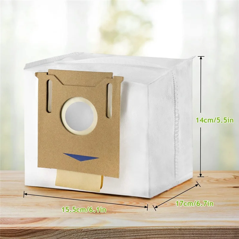 AT51-bolsa de polvo desechable para Robot aspirador y fregona ECOVACS Deebot T8 AIVI / T8 Max/ N8 Pro Plus / N8 Pro / DX93