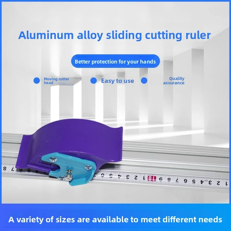 regla-de-corte-deslizante-cuchilla-para-impresion-en-carton-pvc-tela-y-fotos-protector-de-mano-antideslizante-regla-recta-de-aluminio-para-arte