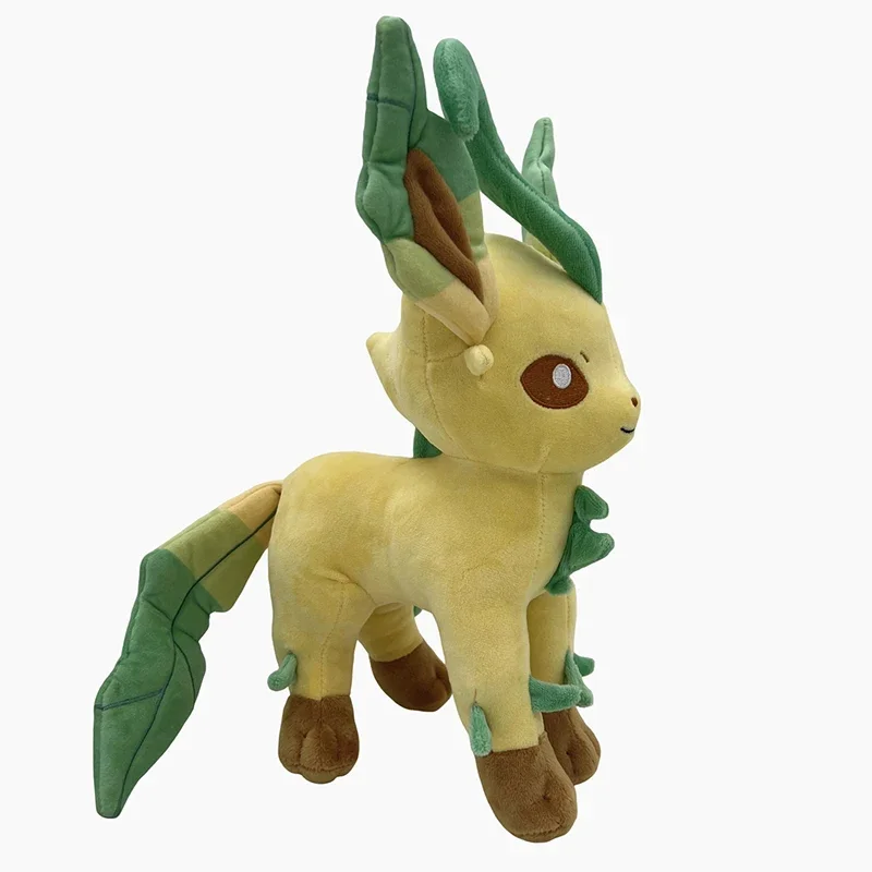 28 センチメートルリーフィンポケモンぬいぐるみ大型アニメ人形かわいい枕イーブイポケモンぬいぐるみぬいぐるみ子供のための誕生日プレゼントクリスマス