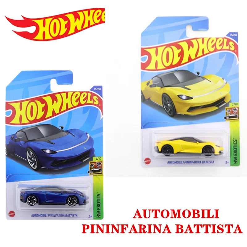 

2022-171 Hot Wheels AUTOMOBILI PININFARINA BATTISTA Mini Alloy Coupe 1/64 Metal Diecast Model Car Kids Toys Gift