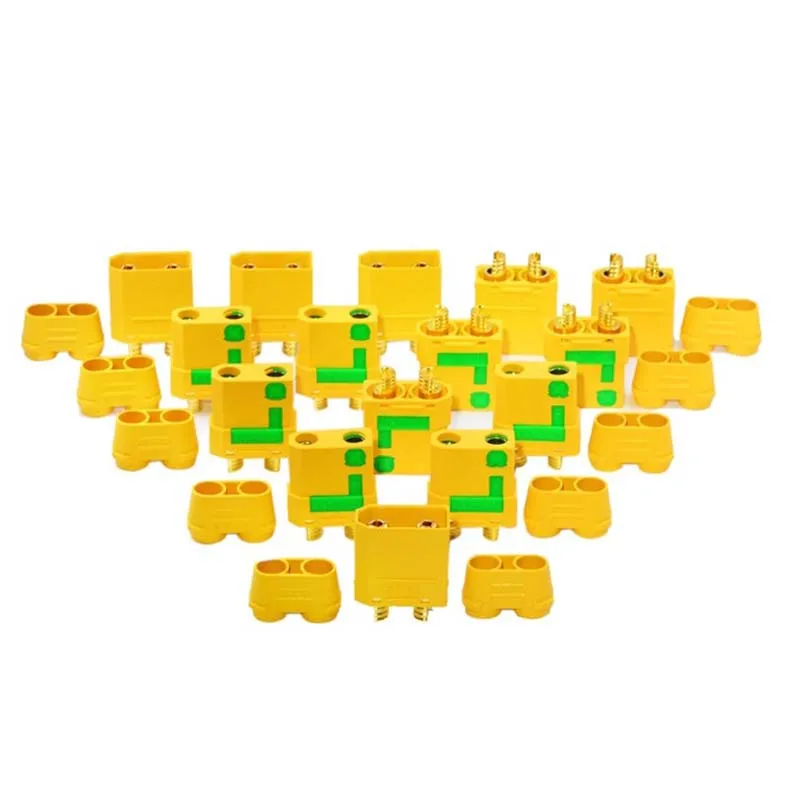 5 Pairs Amass XT90S XT90-S XT90 Connector Anti-Spark Male Female Motor Adapter for Battery ESC and Charger Lead for RC Car Truck