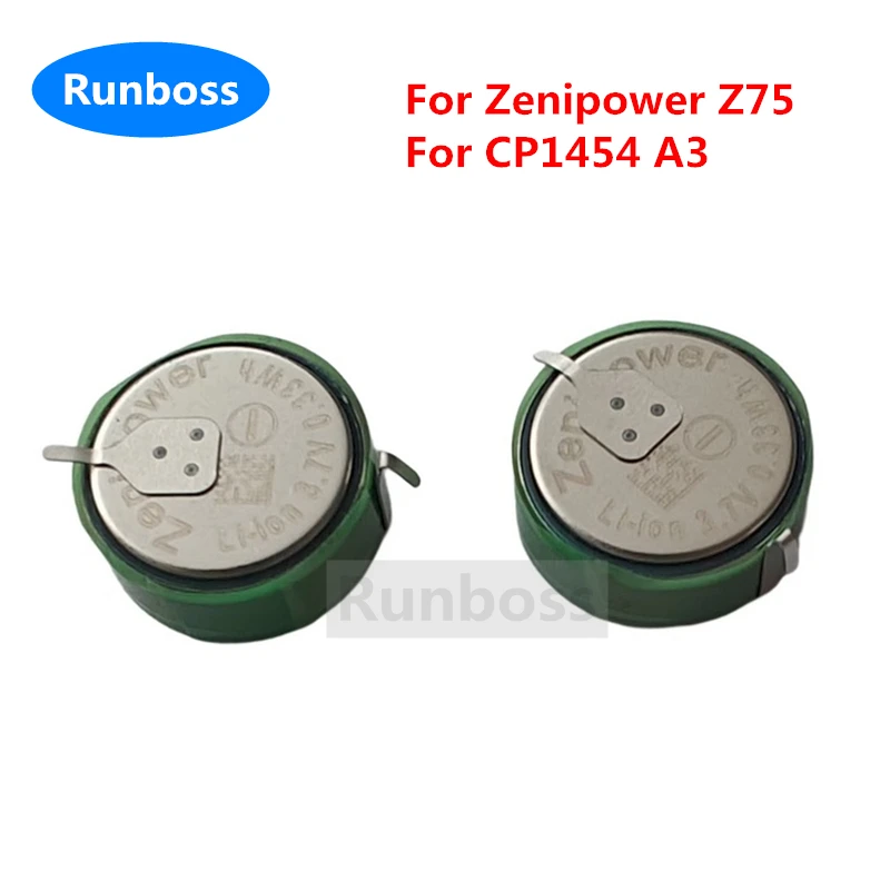 1-2PCS 3.7V Zenipower 89mAh Replacement CP1454 A3 Battery For Bang & Olufsen BeoPlay E8 2.0 2nd Generation Bluetooth Headphone