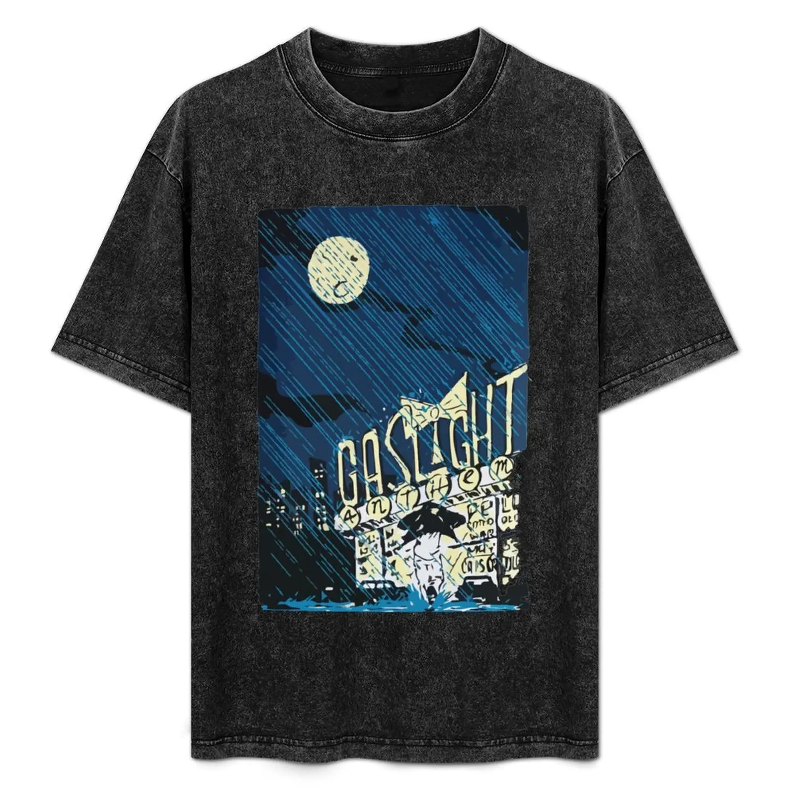 

The Gaslight Anthem - Moonlight T-Shirt anime t shirts vintage clothes vintage slim fit t shirts for men