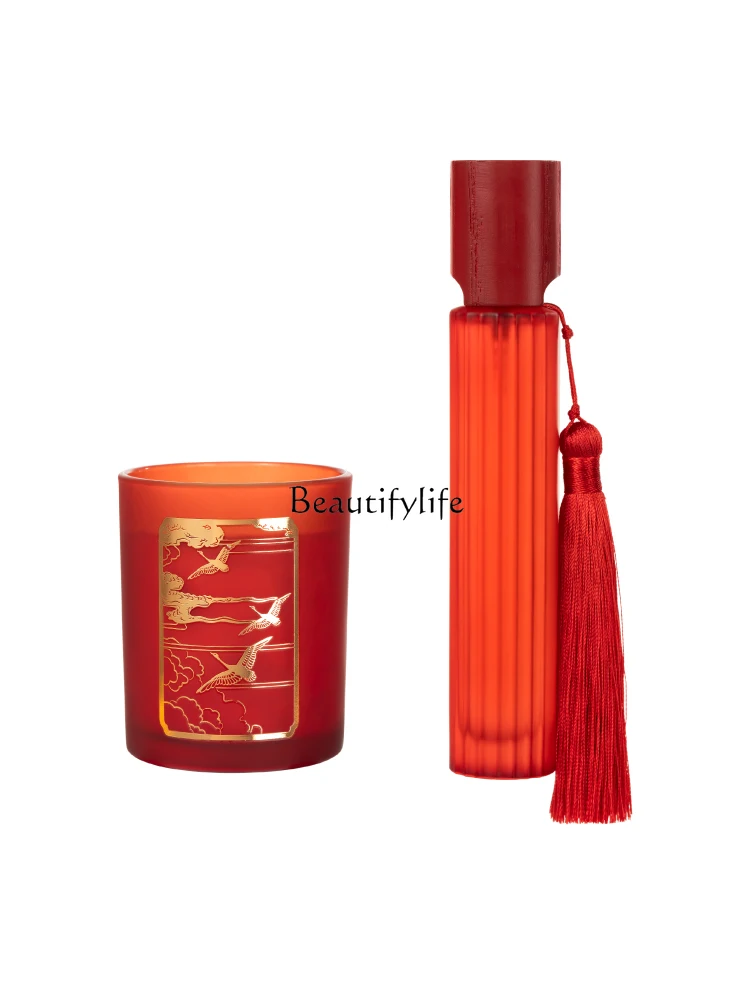 

Aromatherapy Candle Gift Box Light Perfume Lasting Indoor Home Wedding and Birthday Gift Gift