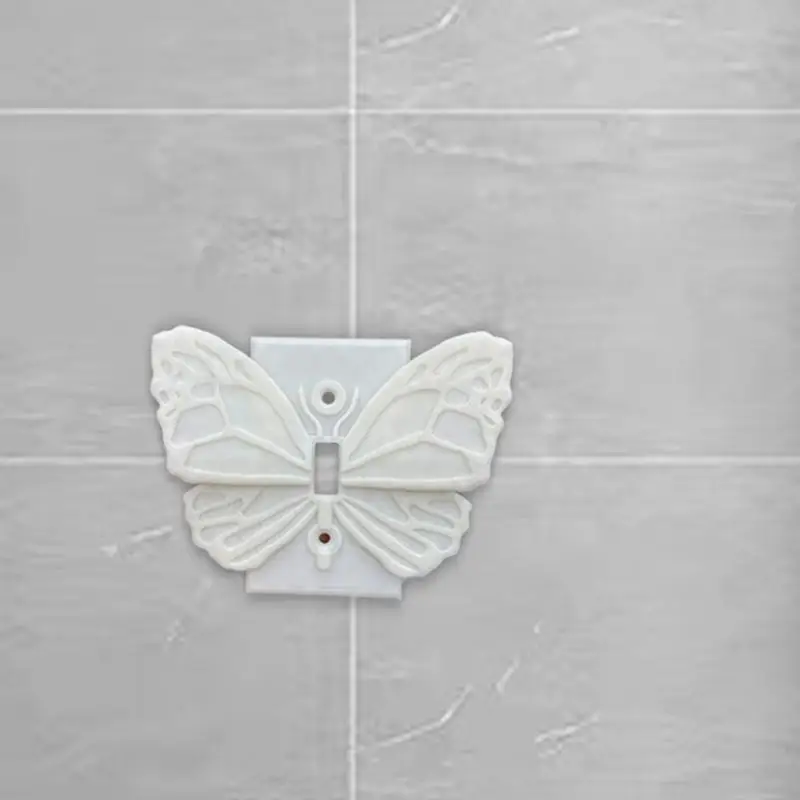 

Butterfly socket cover wall panel light button cover butterfly button cover suitable for home kitchen decoration